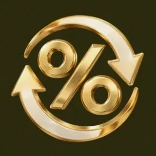 Percent cycle icon — Betzillo