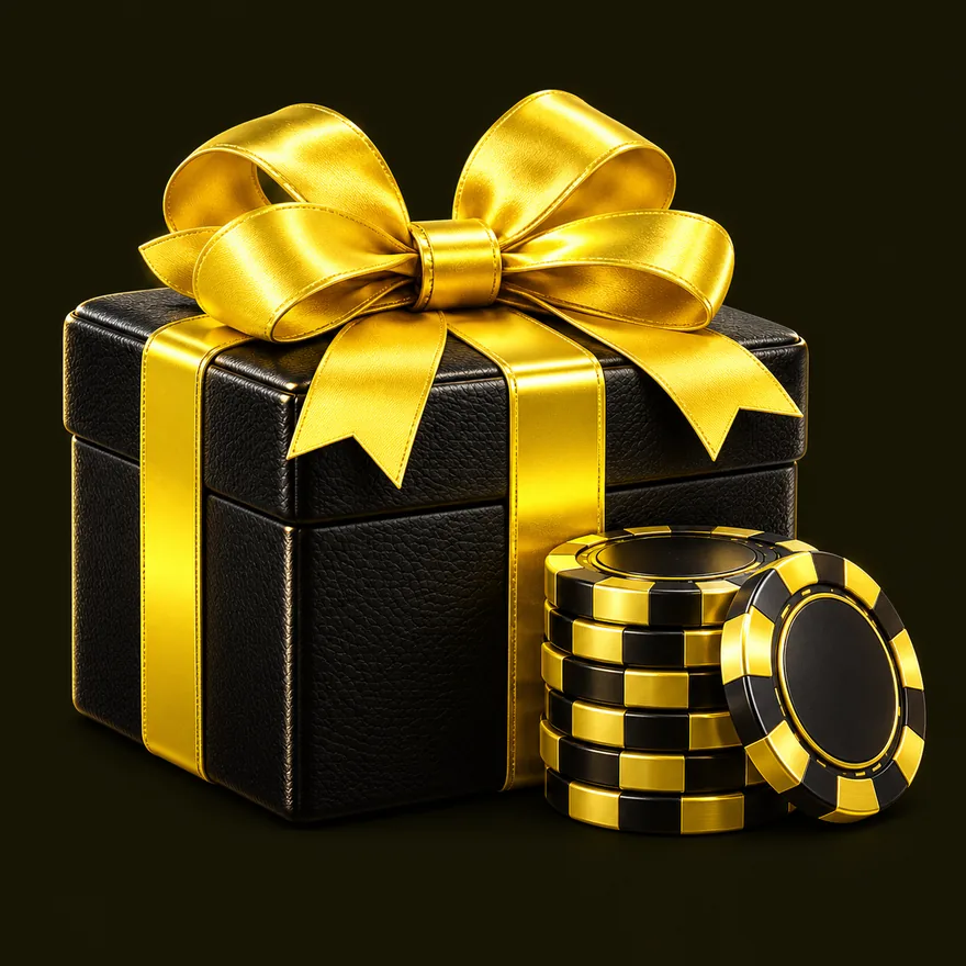 Gift box and chips — Betzillo