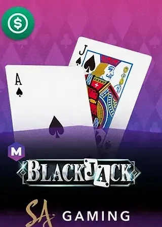 M Blackjack live game cover