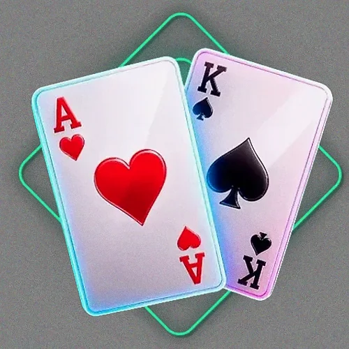 Ace and king playing cards