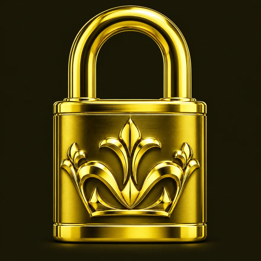 Royal padlock — Betzillo