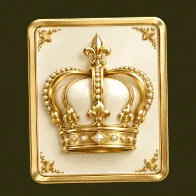 Crown emblem card — Betzillo