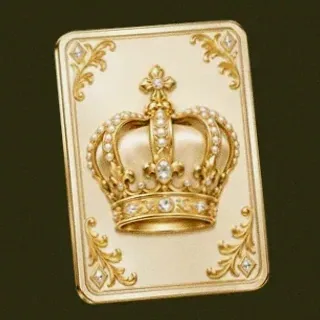 Royal crown card — Betzillo