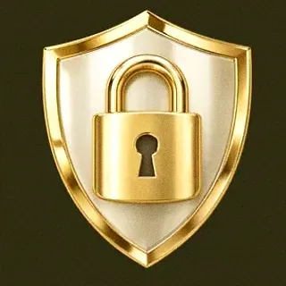 Shield with padlock — Betzillo