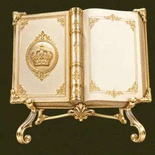 Ornate open book — Betzillo