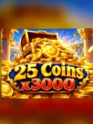 25 Coins x3000 at Betzillo